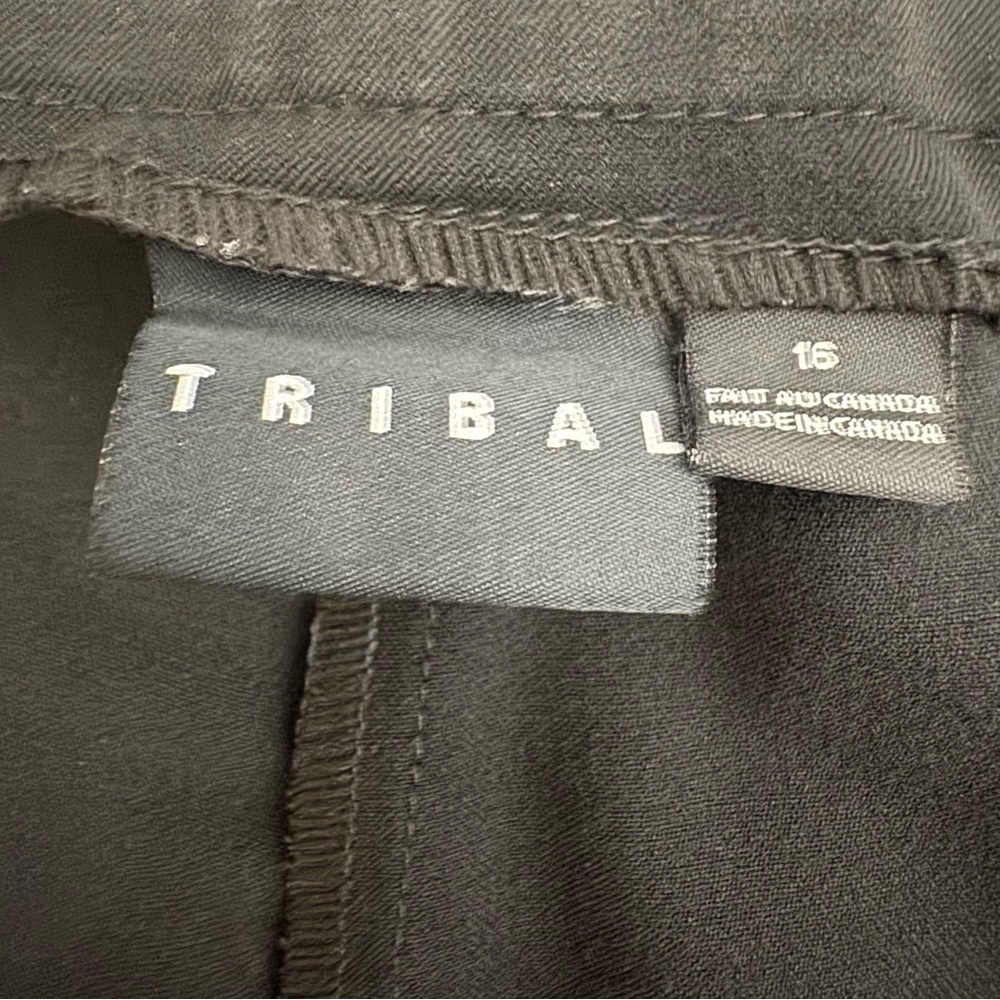 Tribal Black Dress Pants Size 16 - Picture 2 of 5